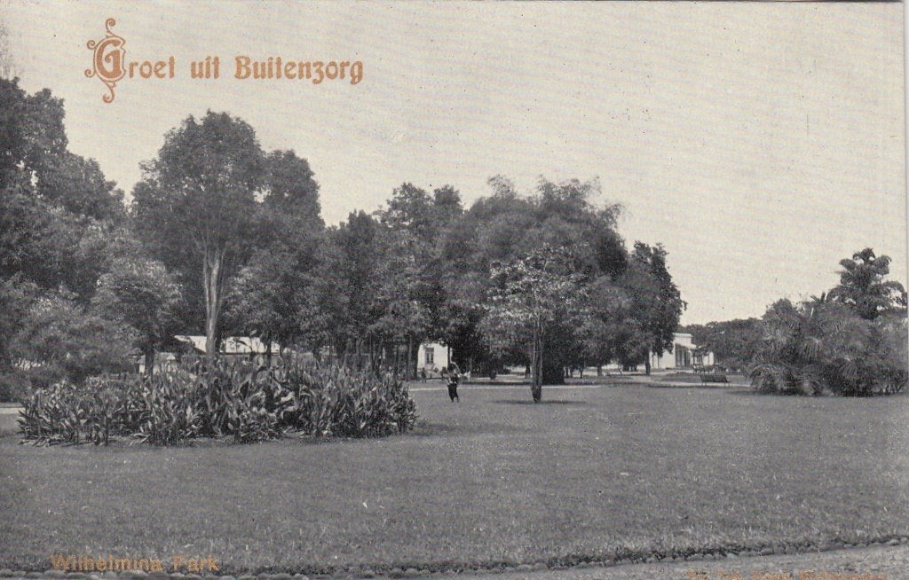 Ned.Indie - Buitenzorg - Wilhelminapark, Verzamelen, Verzenden, 1920 tot 1940, Ongelopen, Buiten Europa