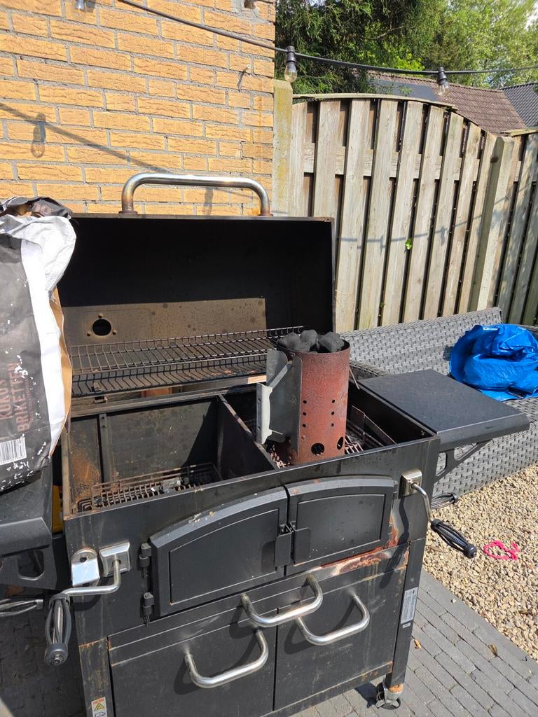 El Fuego Grand Ontario Houtskool barbecue, Ophalen of Verzenden, Gebruikt, Onbekend