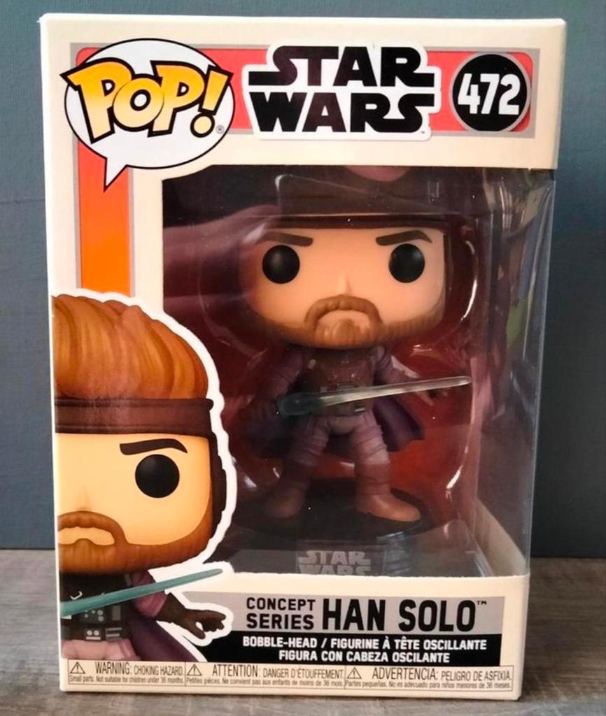 472 Han Solo Concept Series Star Wars Funko Pop, Ophalen of Verzenden, Zo goed als nieuw