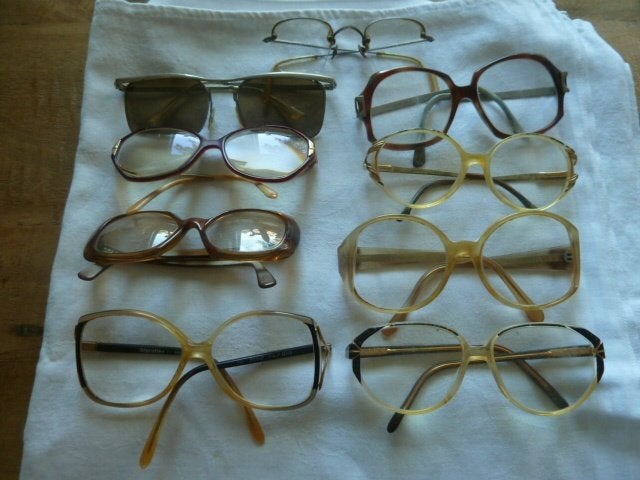 diverse vintage heren brillen, Overige merken, Gebruikt, Overige kleuren, Verzenden