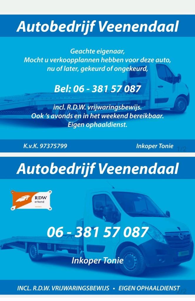 Gezocht auto's, Auto diversen, Overige Auto diversen, Ophalen of Verzenden