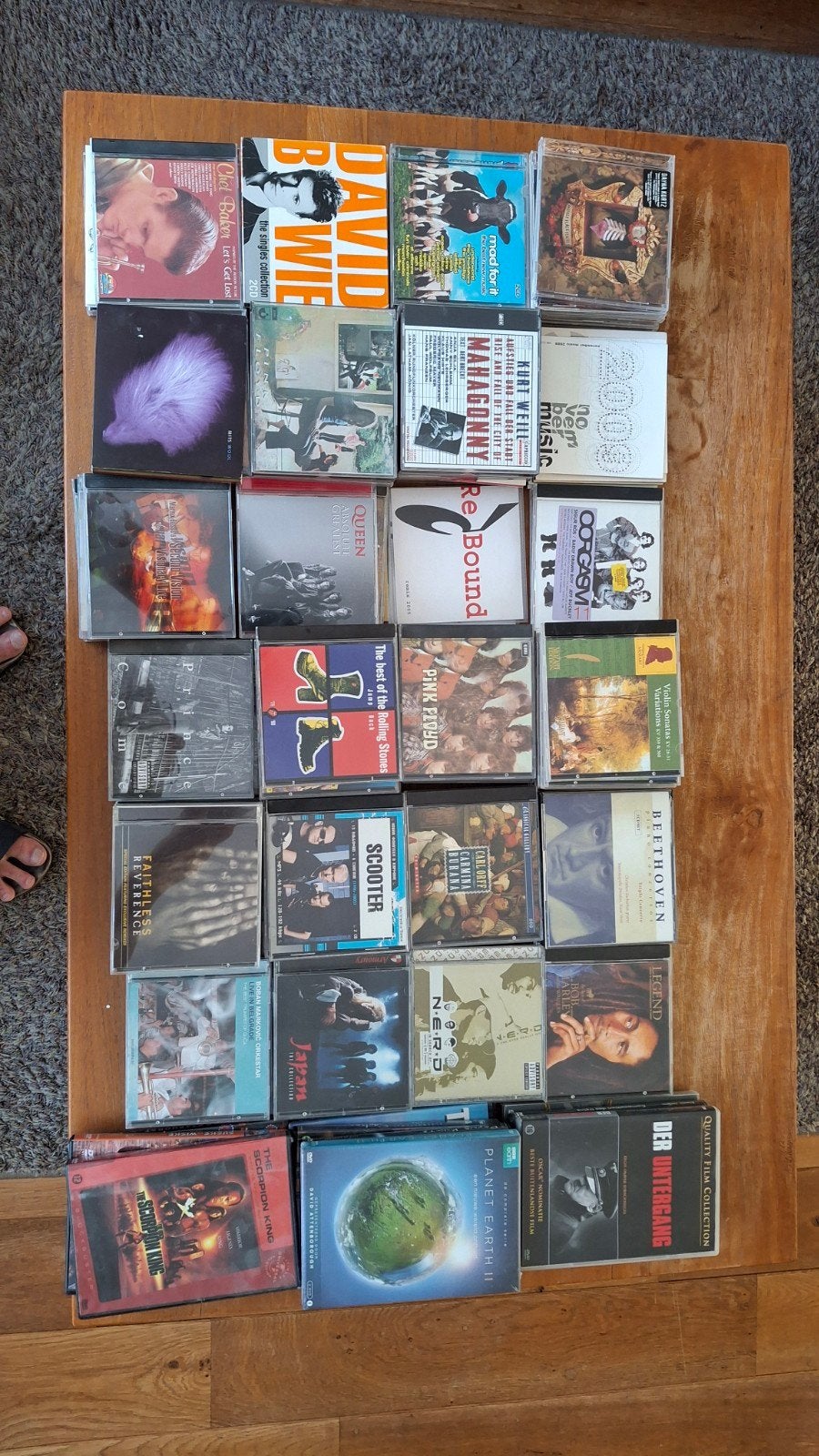 Grote collectie ruim 100 diverse CD's en DVD's, Gebruikt, Alle leeftijden, Nederlands, Duits