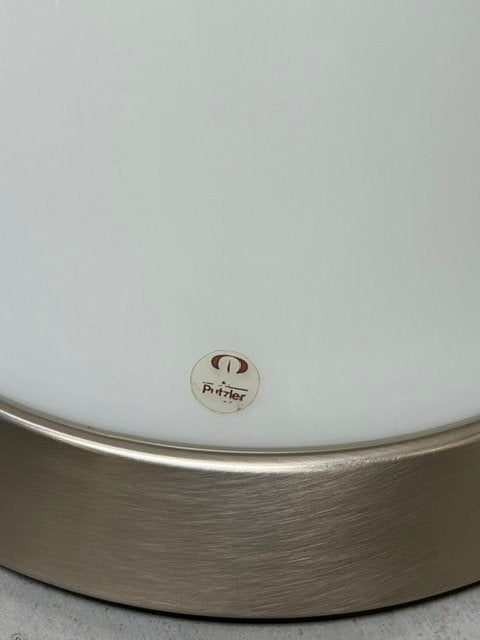 Peill & Putzler tafellamp KIBO jaren 90 design plafondlamp, Met schakelaar, Wit, Overige merken, Gebruikt
