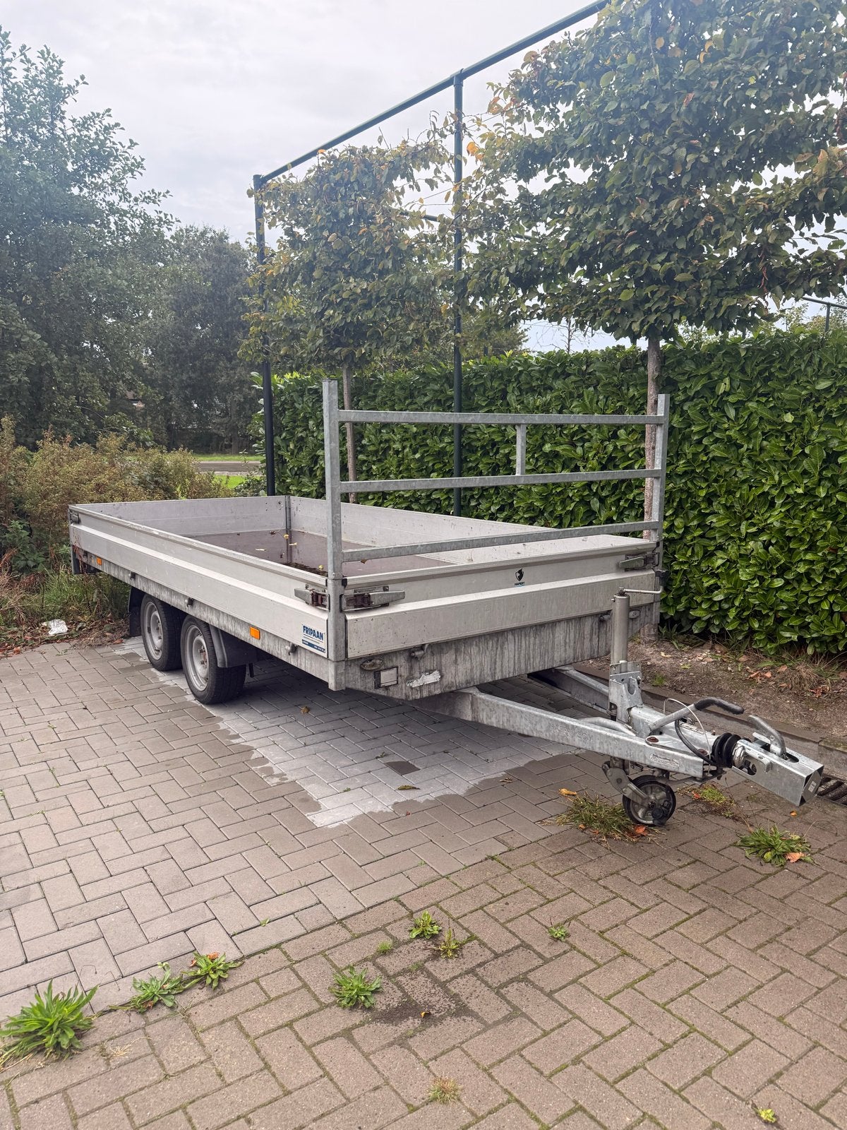 Hapert aanhangwagen - 185x400, Ophalen, Gebruikt