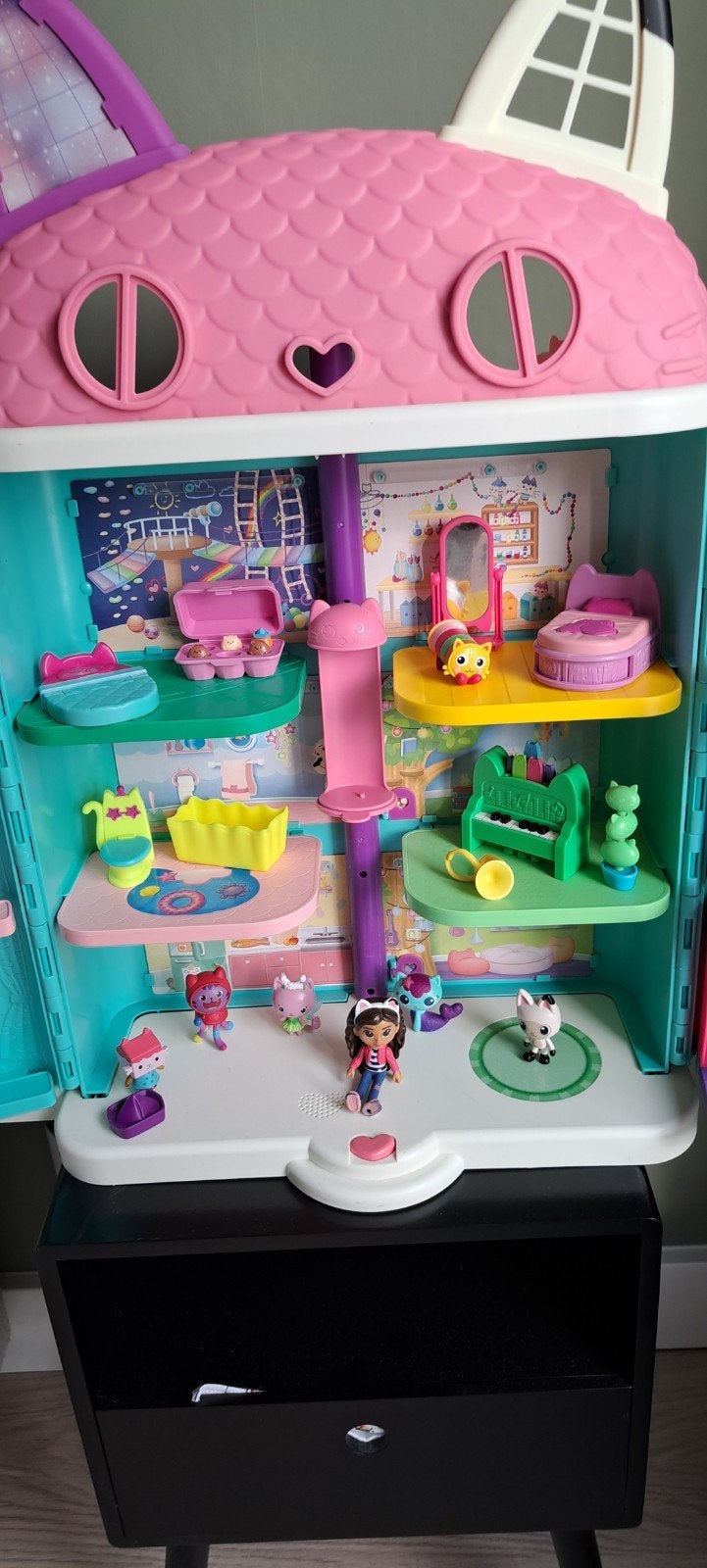 Gabby's Poppenhuis met Gabby en assesoires, Ophalen, Zo goed als nieuw, Meisje