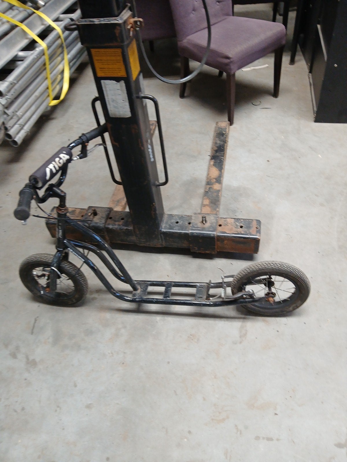 Stiga step met aandacht voor de rem nodig, Fietsen en Brommers, Steps, Ophalen, Gebruikt, Gewone step, Stiga
