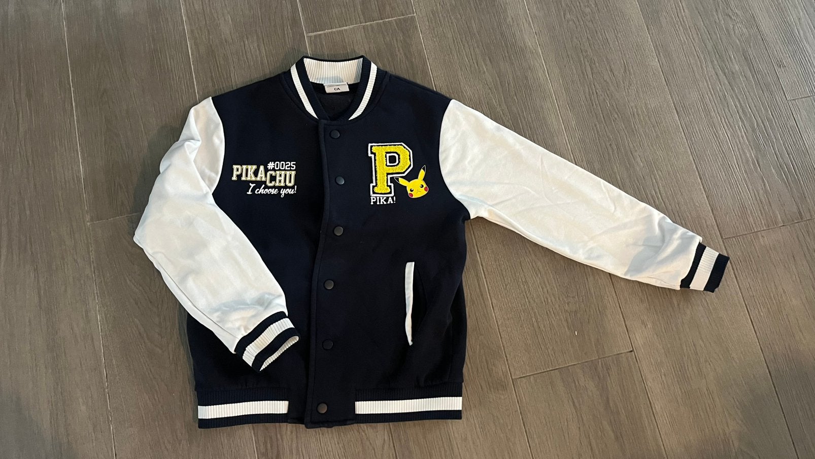 Zgan C&A Pokemon baseball jas/vest maat 158, Ophalen of Verzenden, Zo goed als nieuw, Jongen, Jas