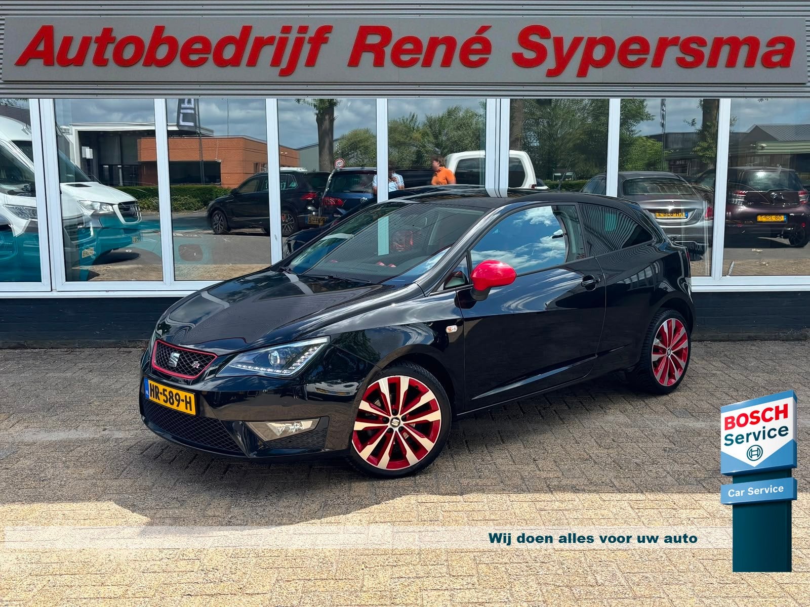 SEAT Ibiza 1.0 EcoTSI FR Connect | Stoelverwarming | Apple C, Auto's, Voorwielaandrijving, Stof, 540 kg, 995 kg