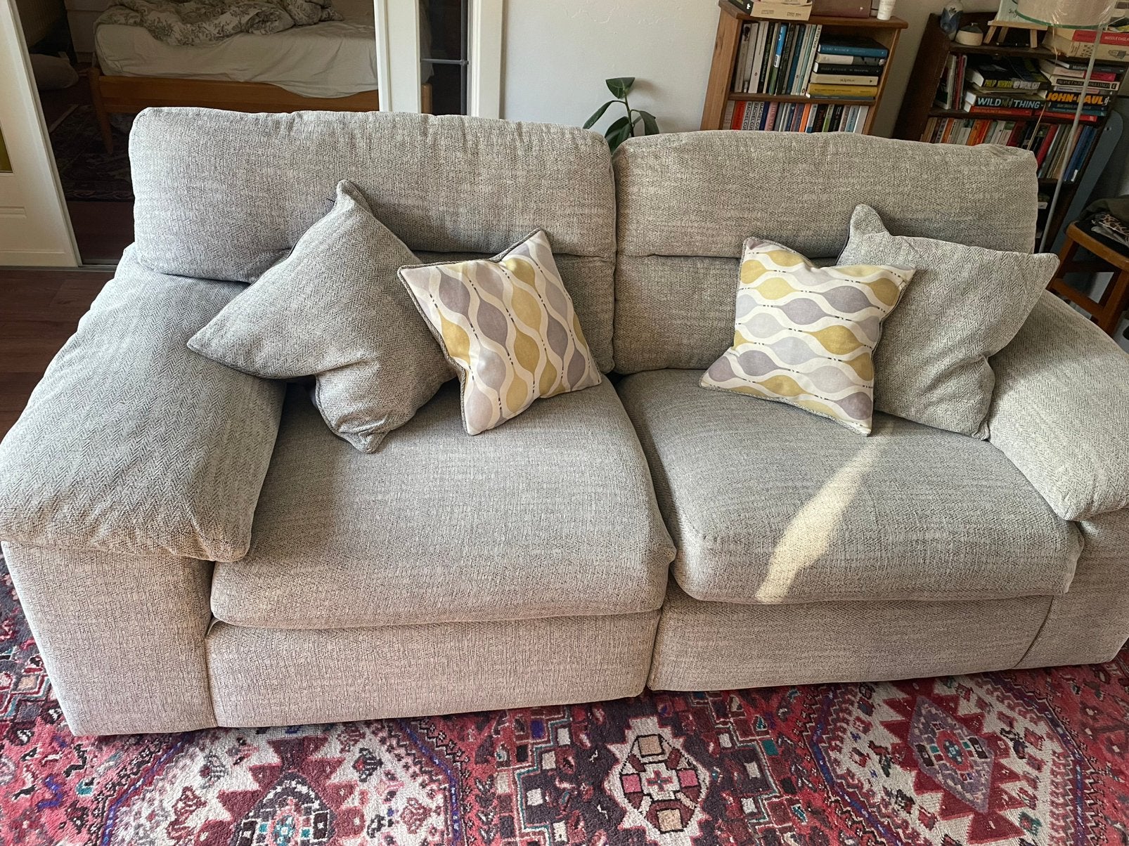 4-seat sofa or 3-seat sofa plus fauteuil, Ophalen, 75 tot 100 cm