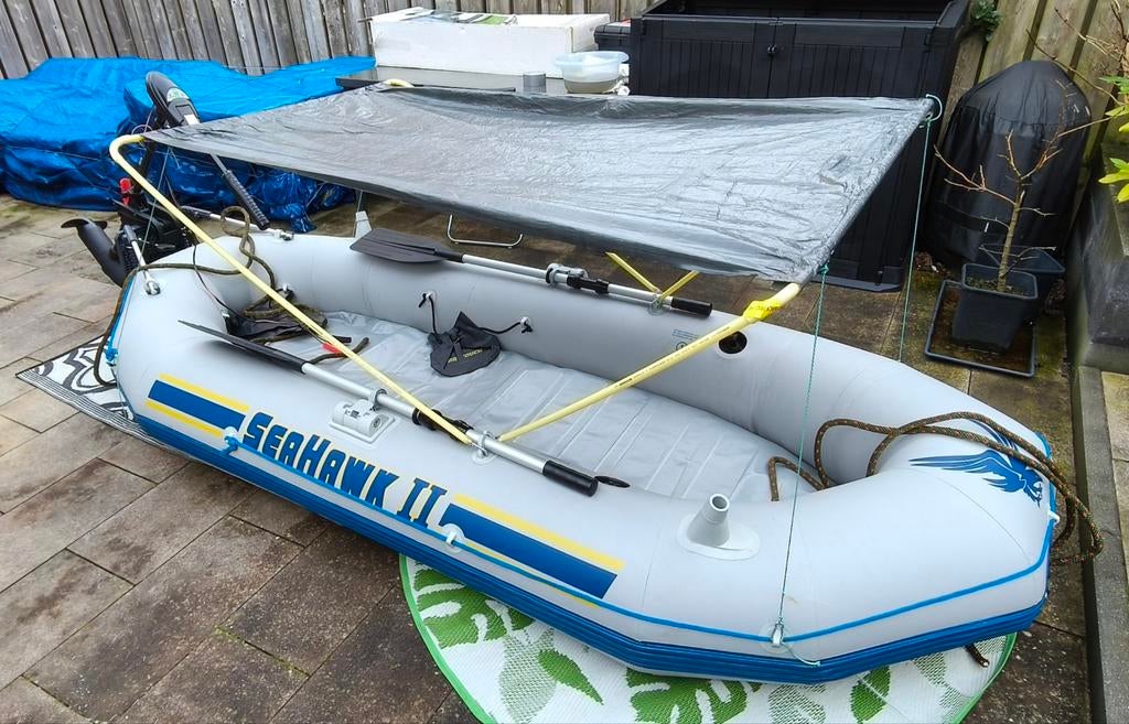 Zomerdeal!! Intex rubberboot Complete set!!, Ophalen, Opblaasbaar, Drie personen of meer, Overige typen