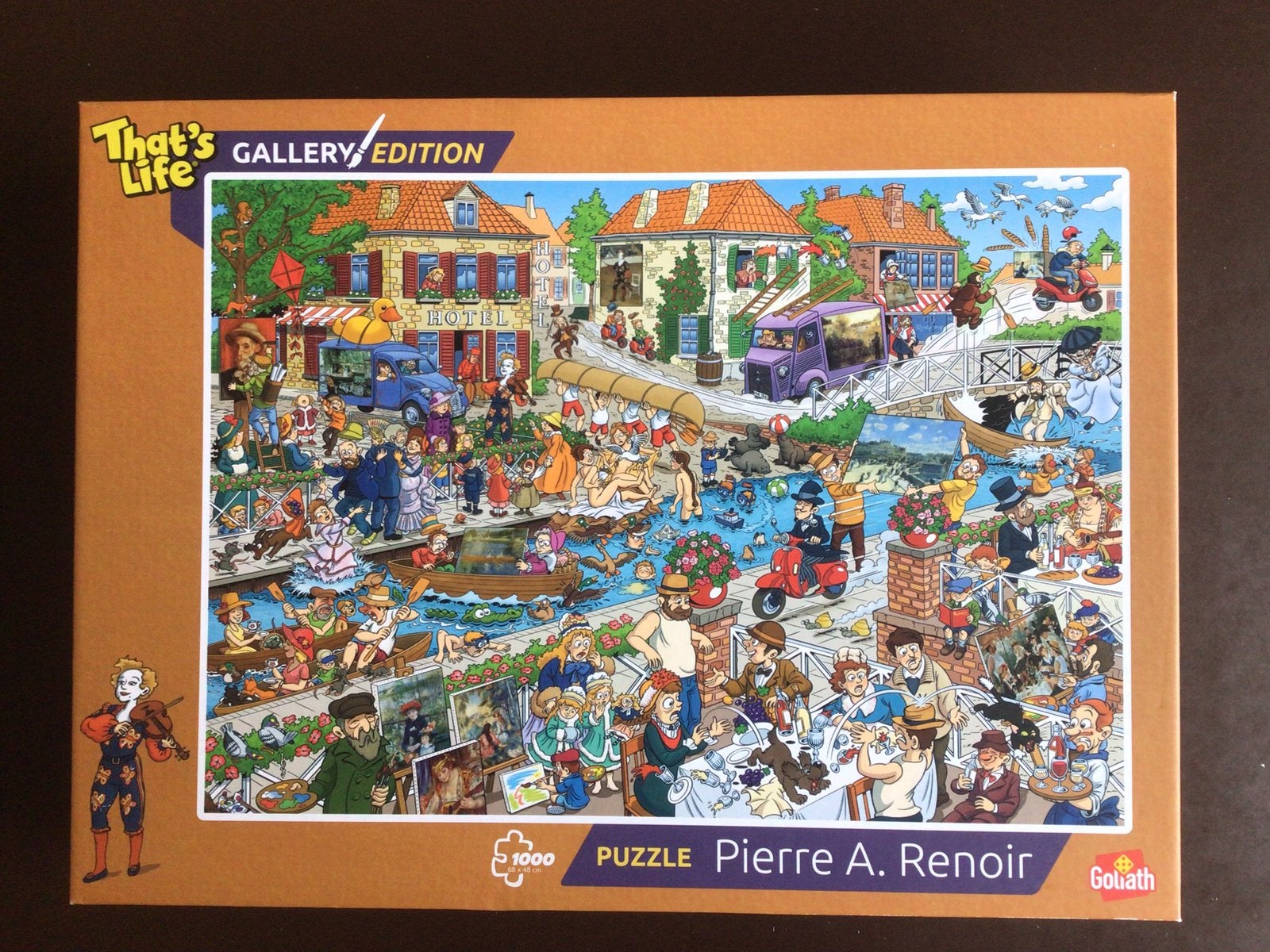 That’s life Gallery puzzel. Pierre A.Renoir.  1000 stukjes., Ophalen, 500 t/m 1500 stukjes, Zo goed als nieuw