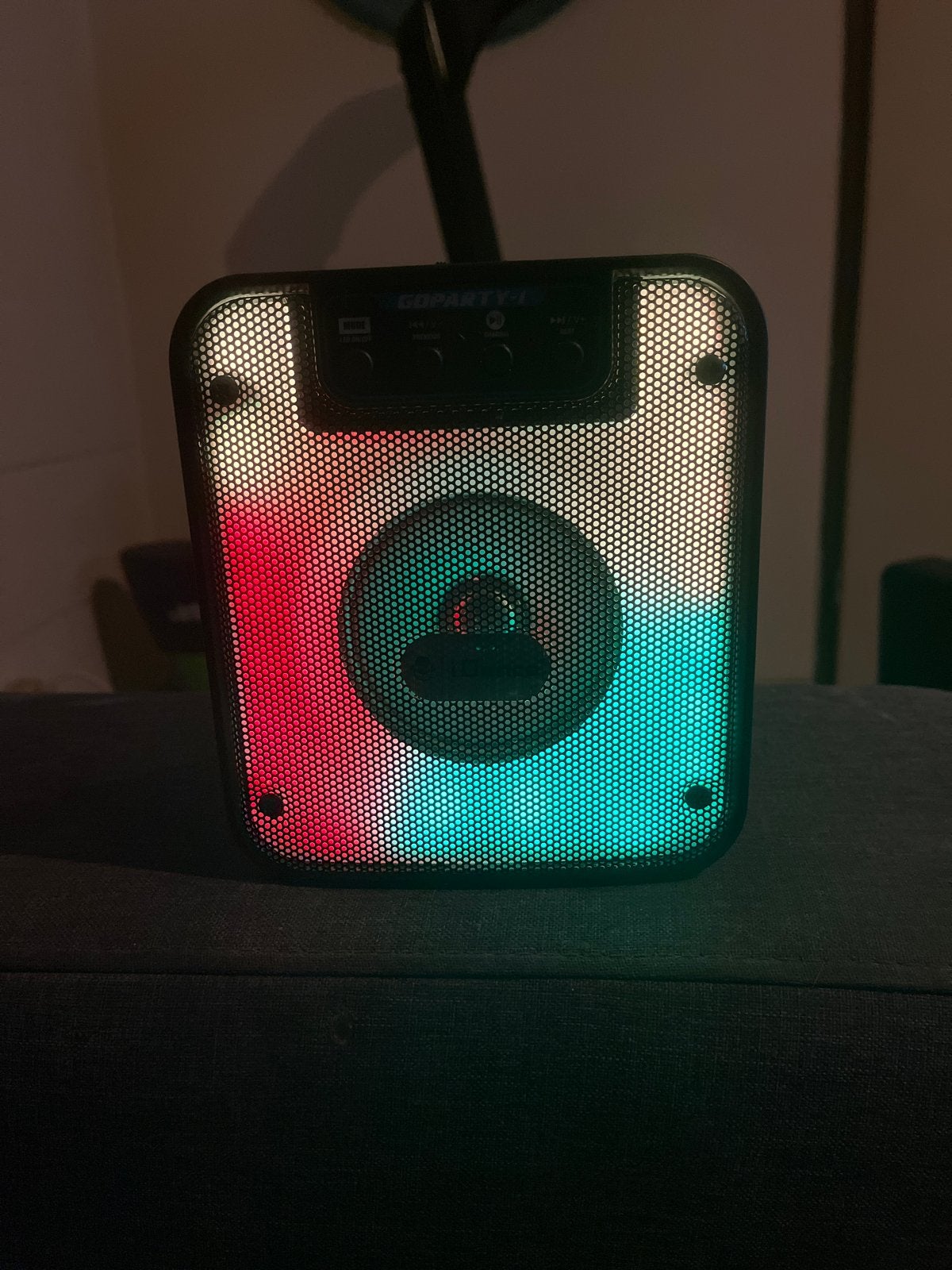 iDance GoParty 1 draagbare speaker met lichteffecten, Overige merken, Gebruikt, Ophalen of Verzenden, Draagbare speaker