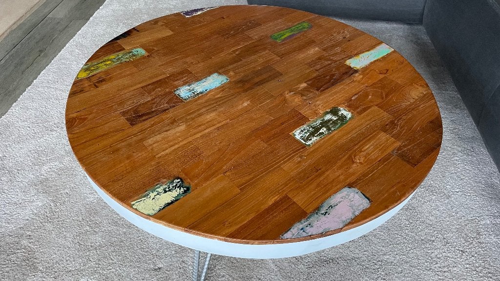 dBodhi salontafel, Huis en Inrichting, Tafels | Salontafels, Ophalen, Gebruikt, 100 tot 150 cm, 50 tot 100 cm