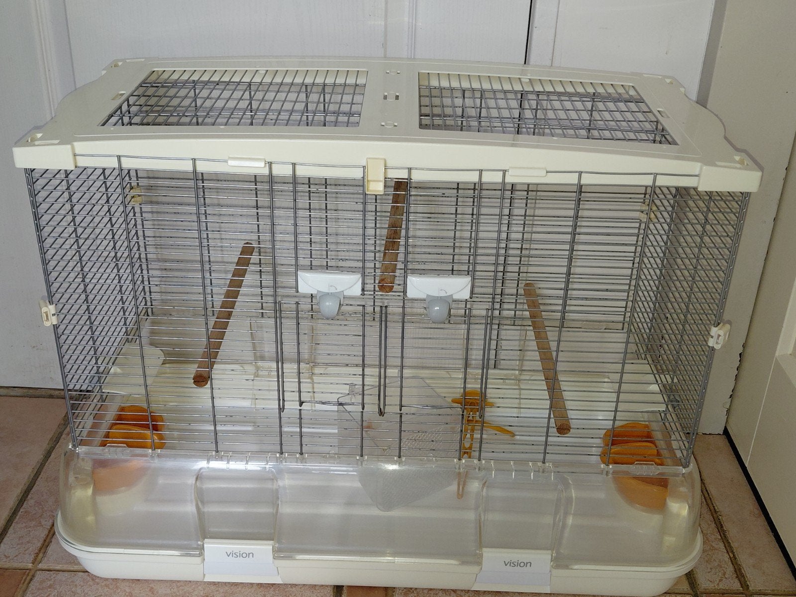 GROTE VISION VOGELKOOI, Ophalen, Gebruikt, Metaal, Vogelkooi