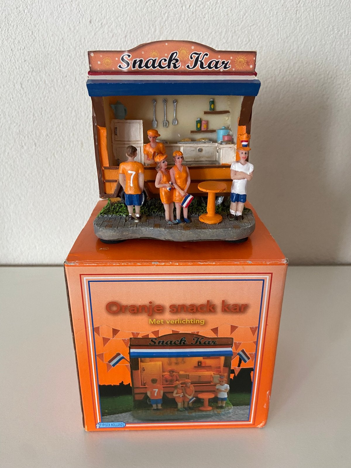 Typisch Holland “Oranje Snack Kar”, Verzamelen, Verzenden, Gebruikt, Poppenhuis