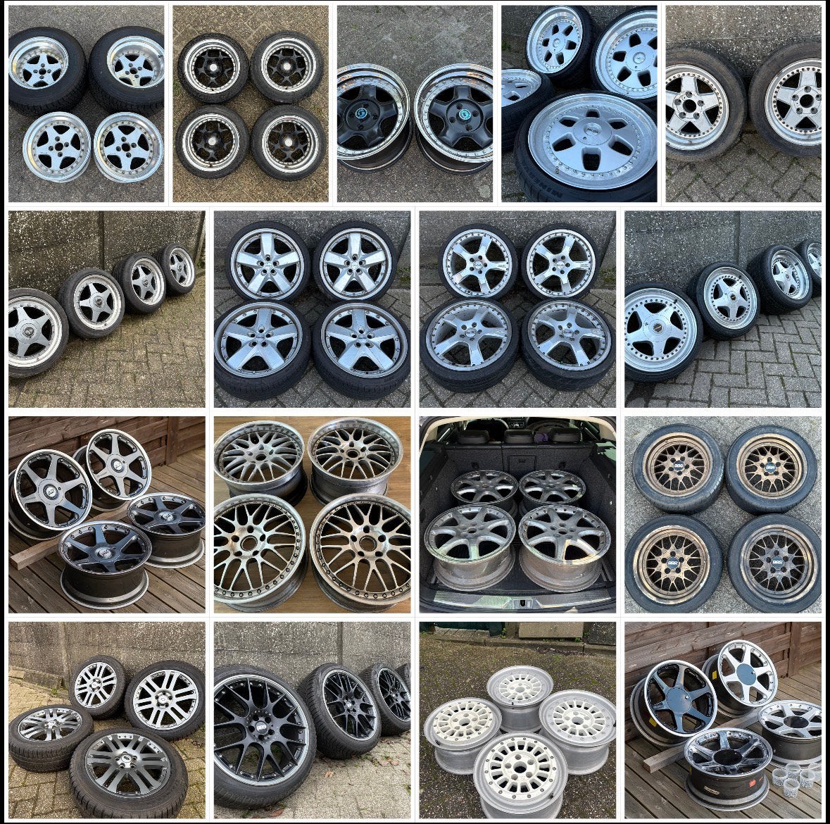 Delige velgen BBS Tramont Image Schmidt PLS OZ MAE Work, Auto-onderdelen, Gebruikt, Velg(en), Personenwagen, Ophalen