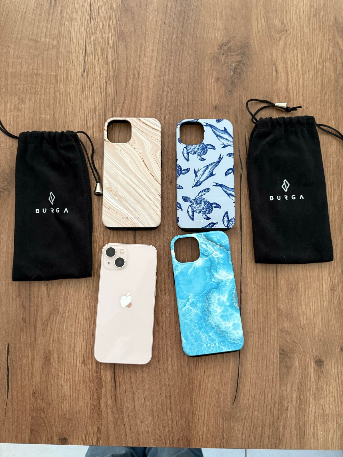 Roze iPhone 11 (krasvrij) 128GB met 3 Burga hoesjes, Ophalen, 128 GB, IPhone 11, Zo goed als nieuw