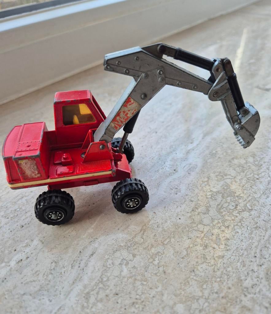 Matchbox Hydraulic Excavator., Ophalen of Verzenden, Gebruikt, Auto