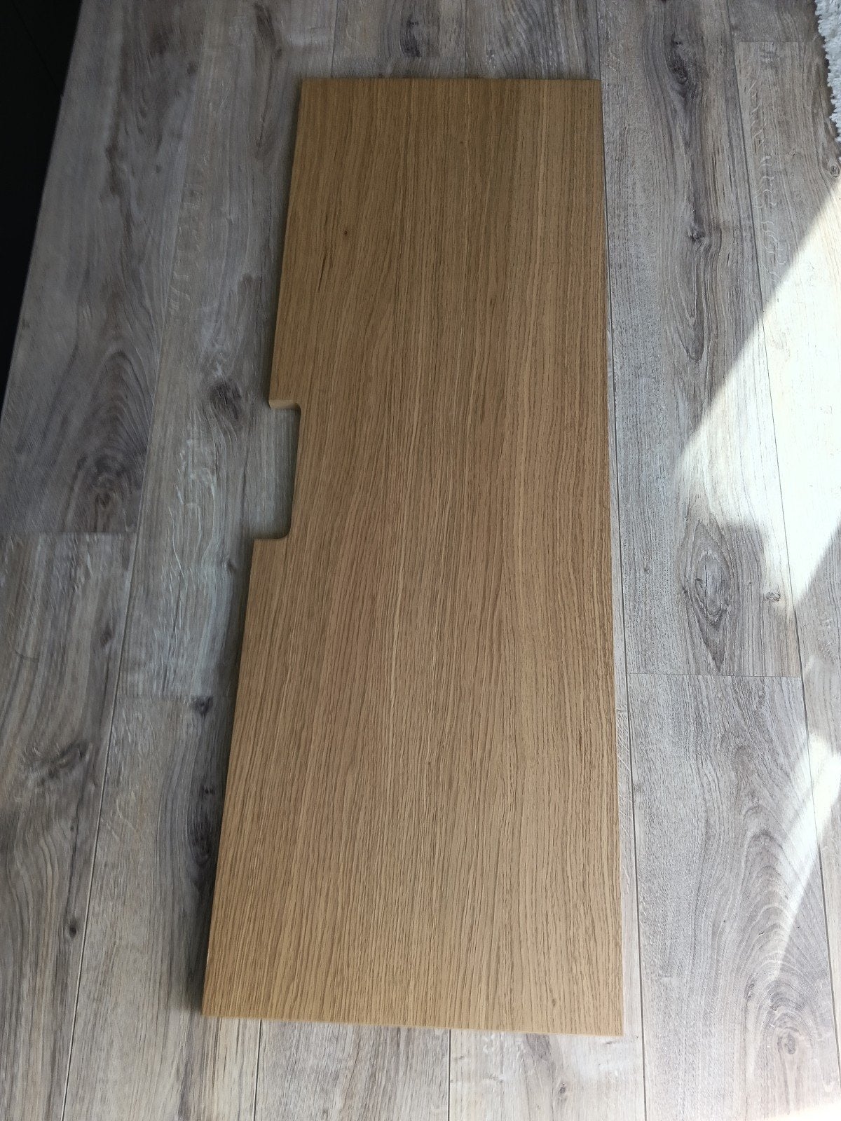IKEA Besta Bovenblad Eiken, Ophalen, Gebruikt