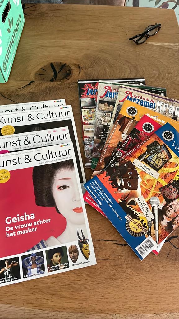 Tijdschriften Kunst, Cultuur en Antiek, Ophalen of Verzenden, Zo goed als nieuw