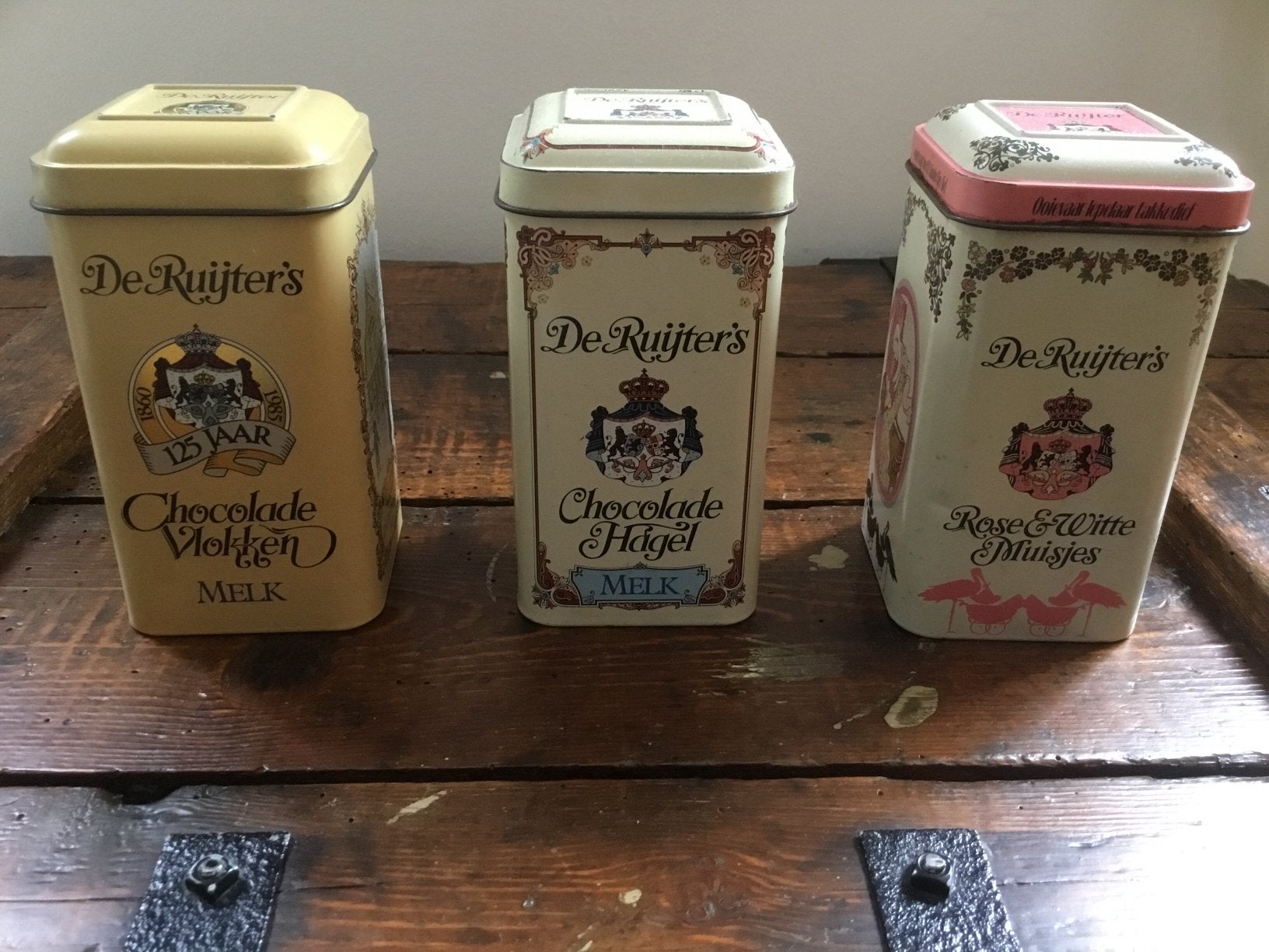 De Ruijter’s blikken., Ophalen of Verzenden, Gebruikt, Overige, Overige merken