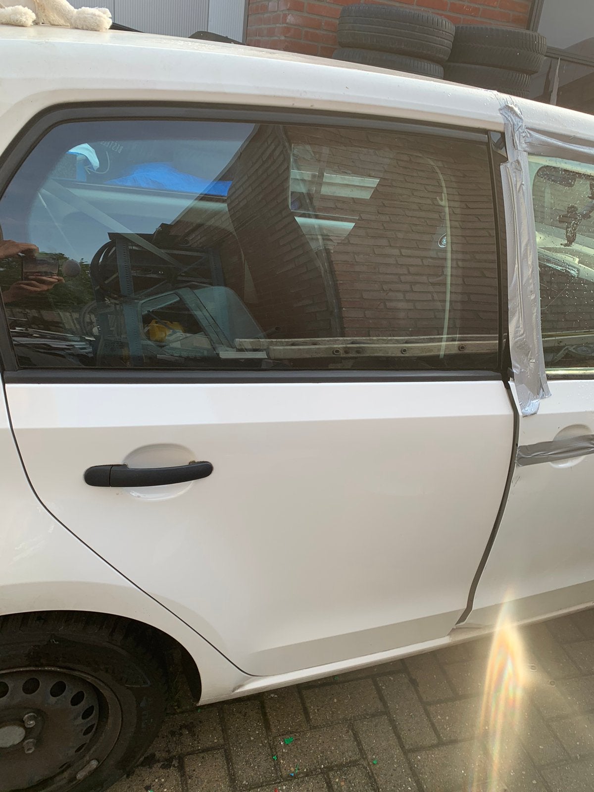 Volkswagen up 2017 5dr rechtsachter portier LB9A, Auto-onderdelen, Ophalen, Gebruikt, Rechts, Volkswagen