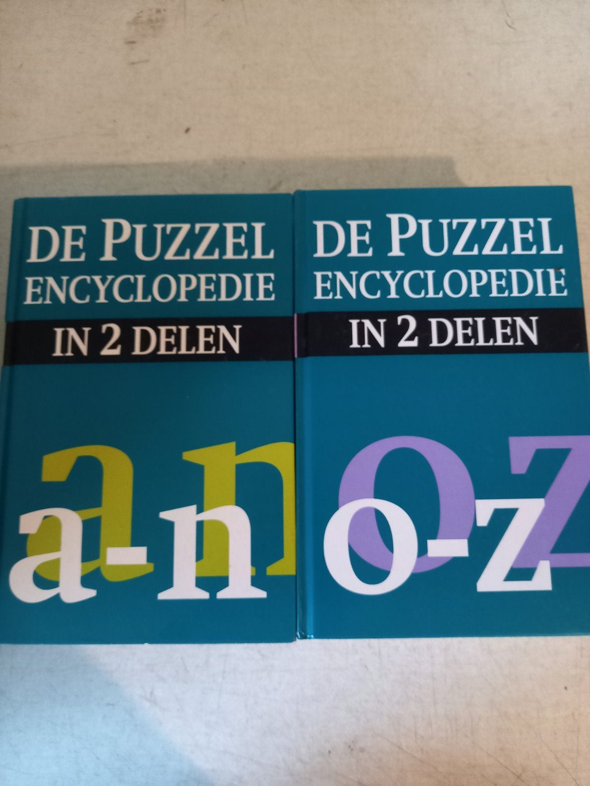 De Puzzel Encyclopedie in 2 delen - Compleet, Ophalen of Verzenden, Gelezen, Algemeen, Complete serie
