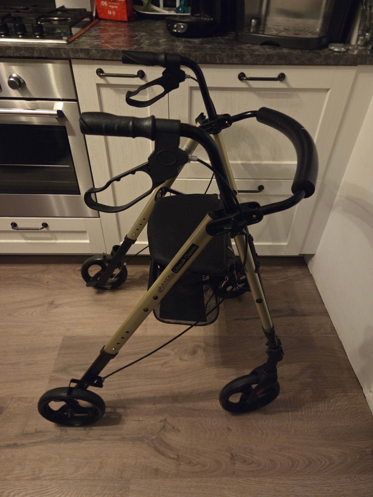 Excel Litewalk Classic Rollator, Ophalen, Lichtgewicht, Gebruikt