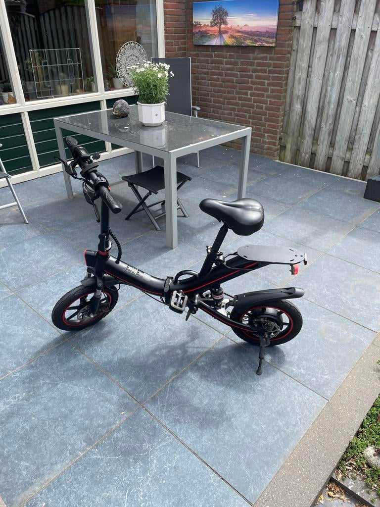 Ouxi V5 elektrische vouwfiets, Gebruikt, Minder dan 47 cm, 30 tot 50 km per accu, Ophalen