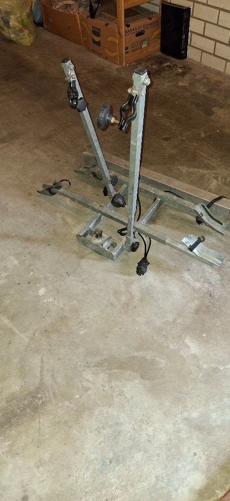 Fietsendrager, Auto diversen, Ophalen, Gebruikt, 2 fietsen, Trekhaakdrager