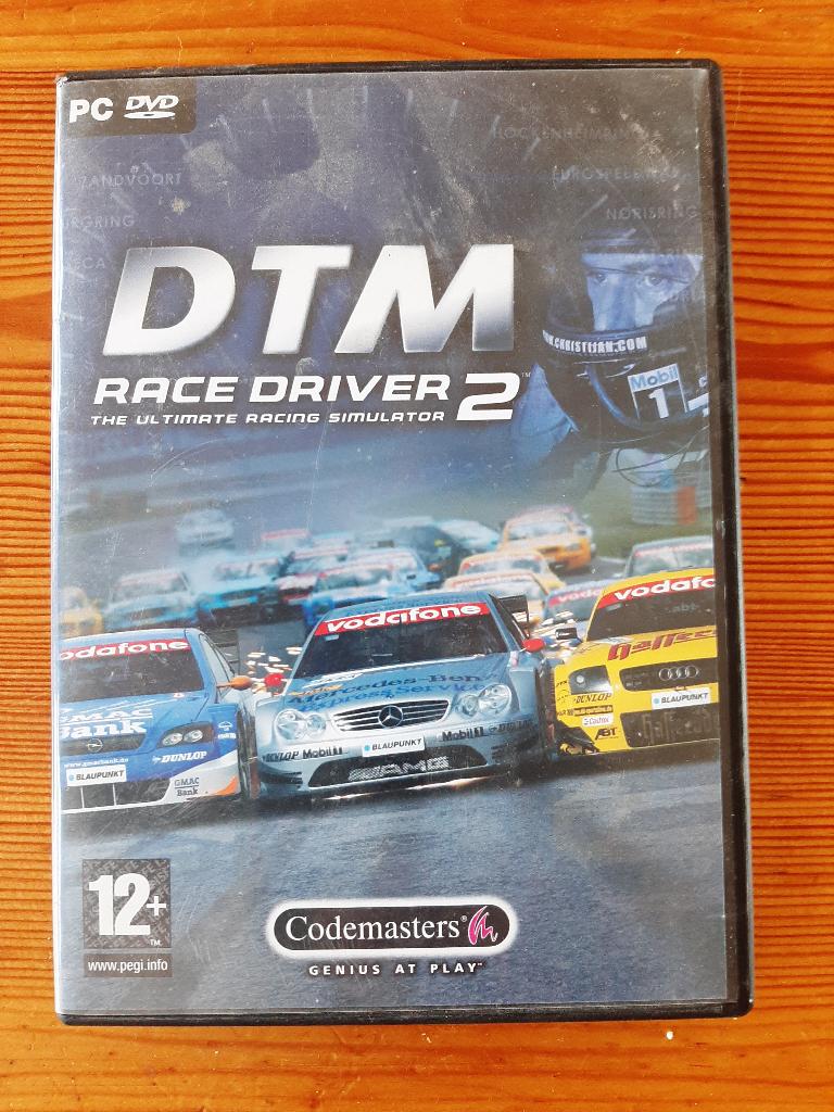DTM race driver 2 PC-DVD, Spelcomputers en Games, Games | Pc, Online, Gebruikt, 1 speler, Racen en Vliegen