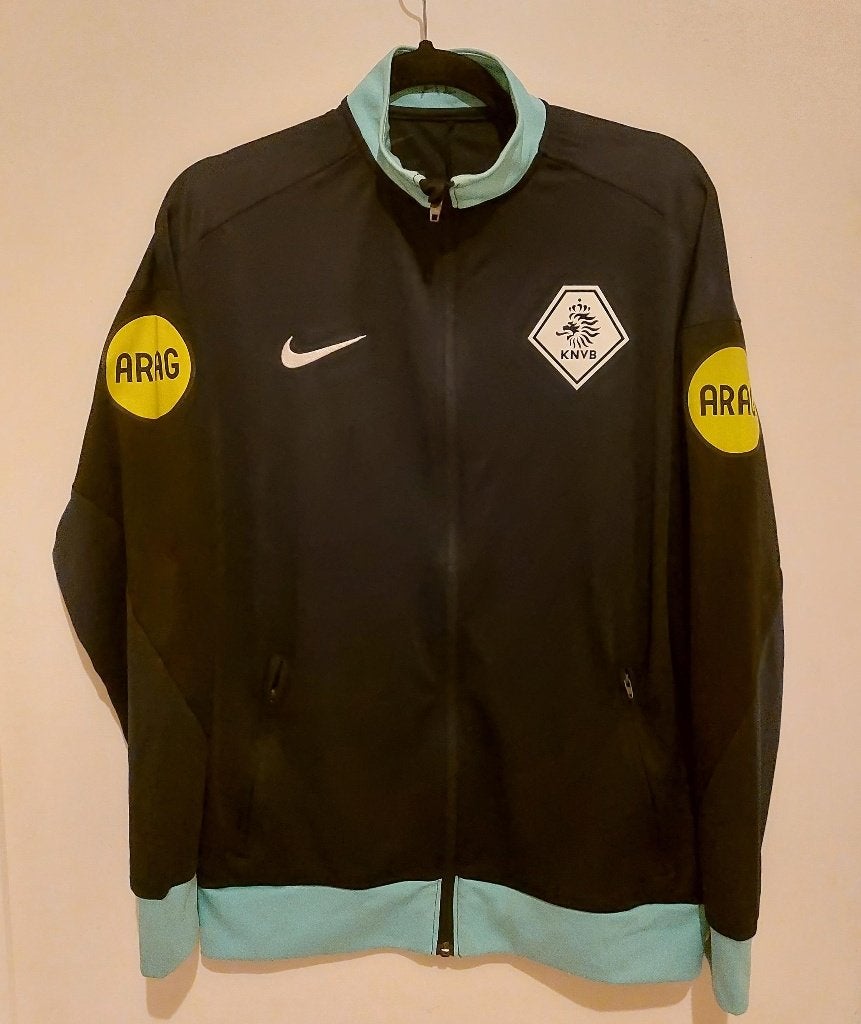 Trainingsjack scheidsrechters Nike / KNVB (maat M), Maat M, Ophalen of Verzenden, Gebruikt, Trainingspak