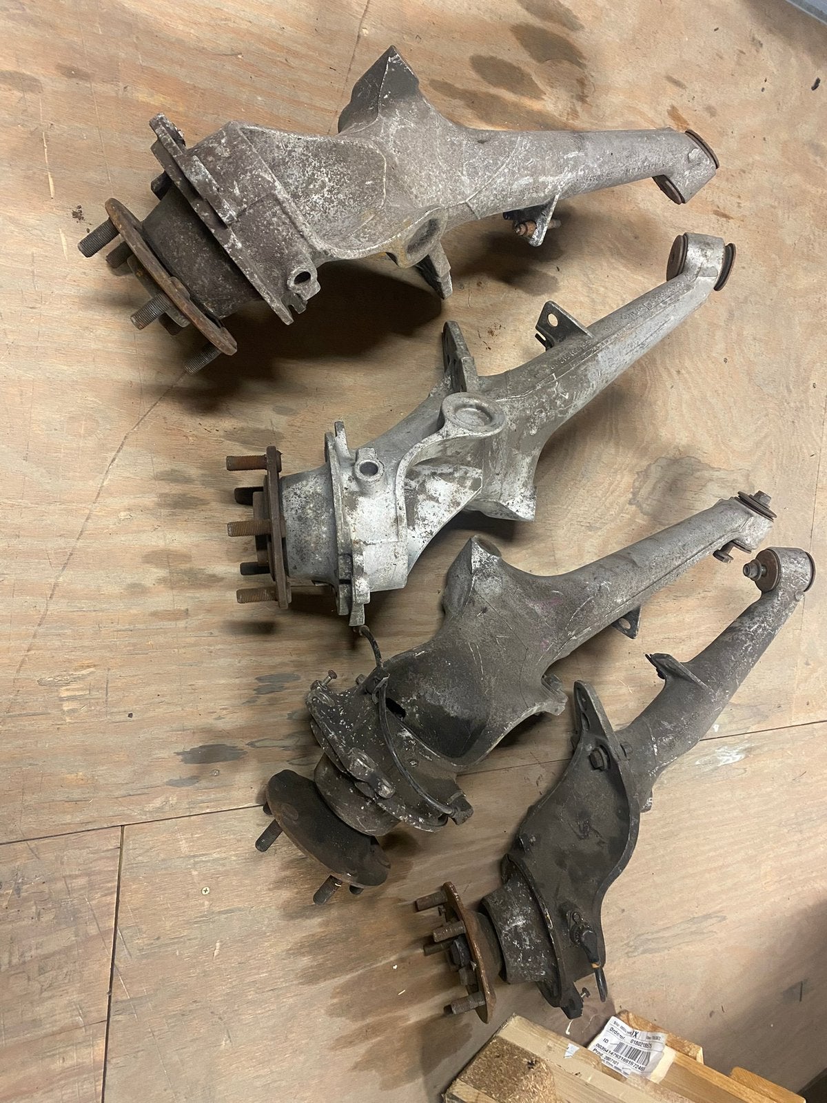 Porsche draagarmen, Ophalen, Gebruikt, Porsche