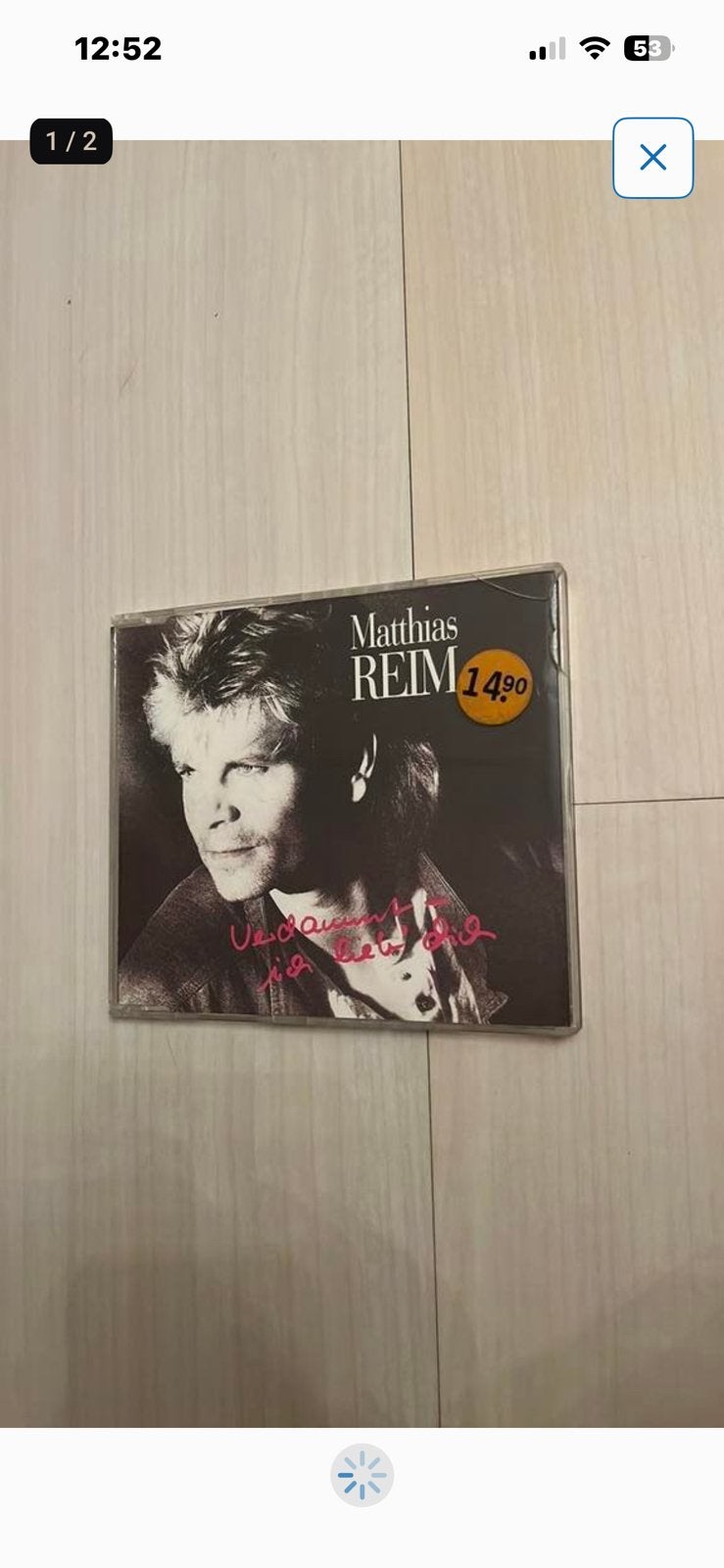 Matthias Reim - verdammt, ich lieb dich, Cd's en Dvd's, Ophalen of Verzenden, Zo goed als nieuw, Pop