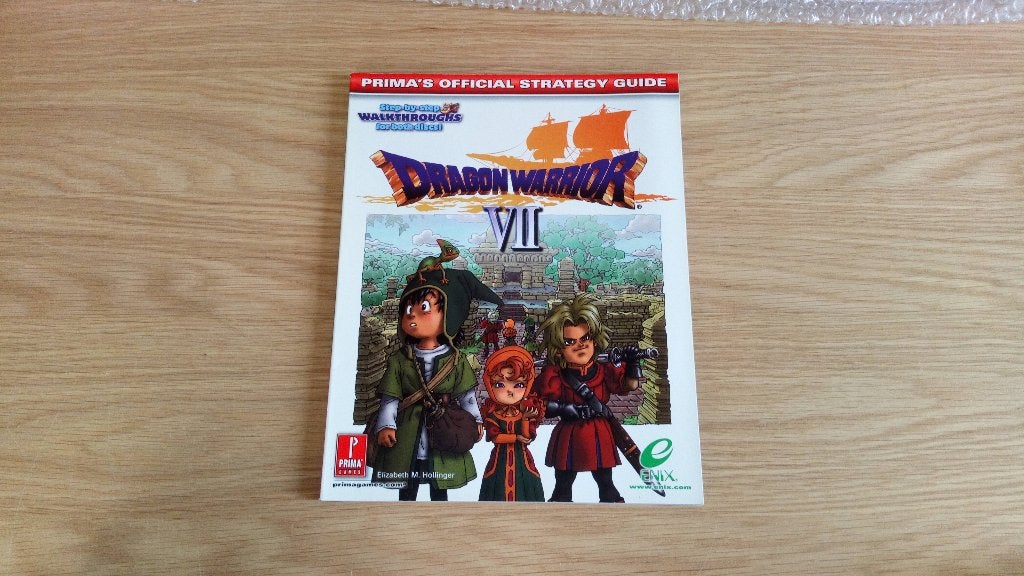 Dragon Warrior VII Prima's Official Strategy Guide, Spelcomputers en Games, Verzenden, 1 speler, Zo goed als nieuw, Role Playing Game (Rpg)