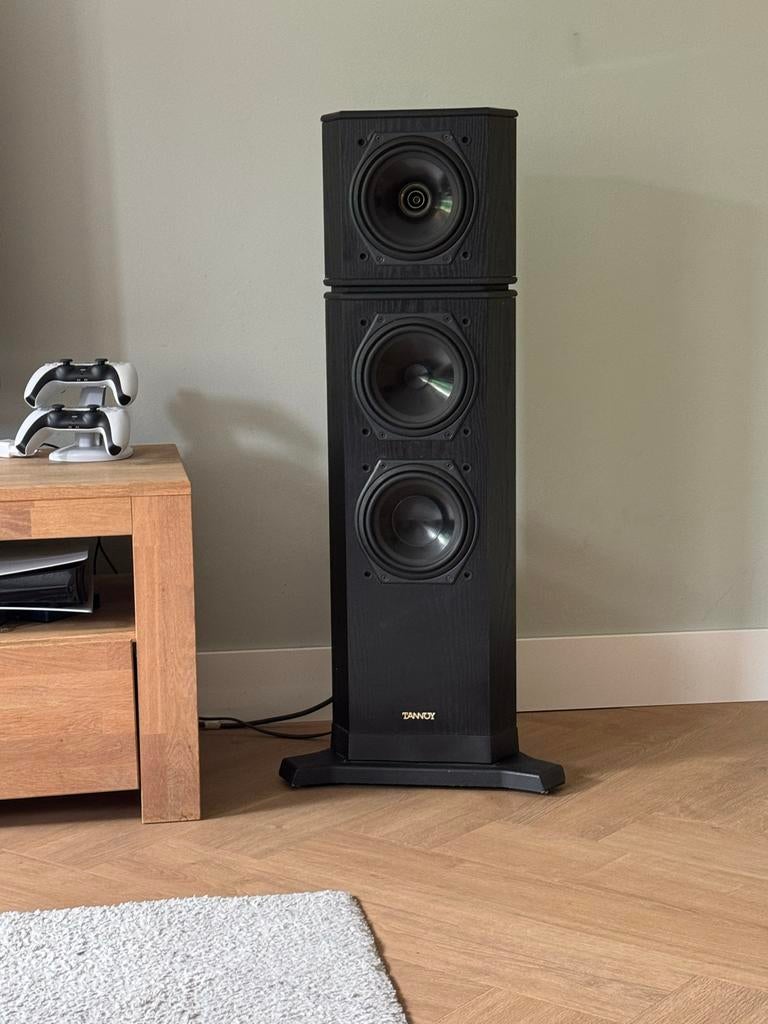 Tannoy 613 luidsprekers - Zo goed als nieuw, Zo goed als nieuw, 120 watt of meer, Front, Rear of Stereo speakers, Ophalen