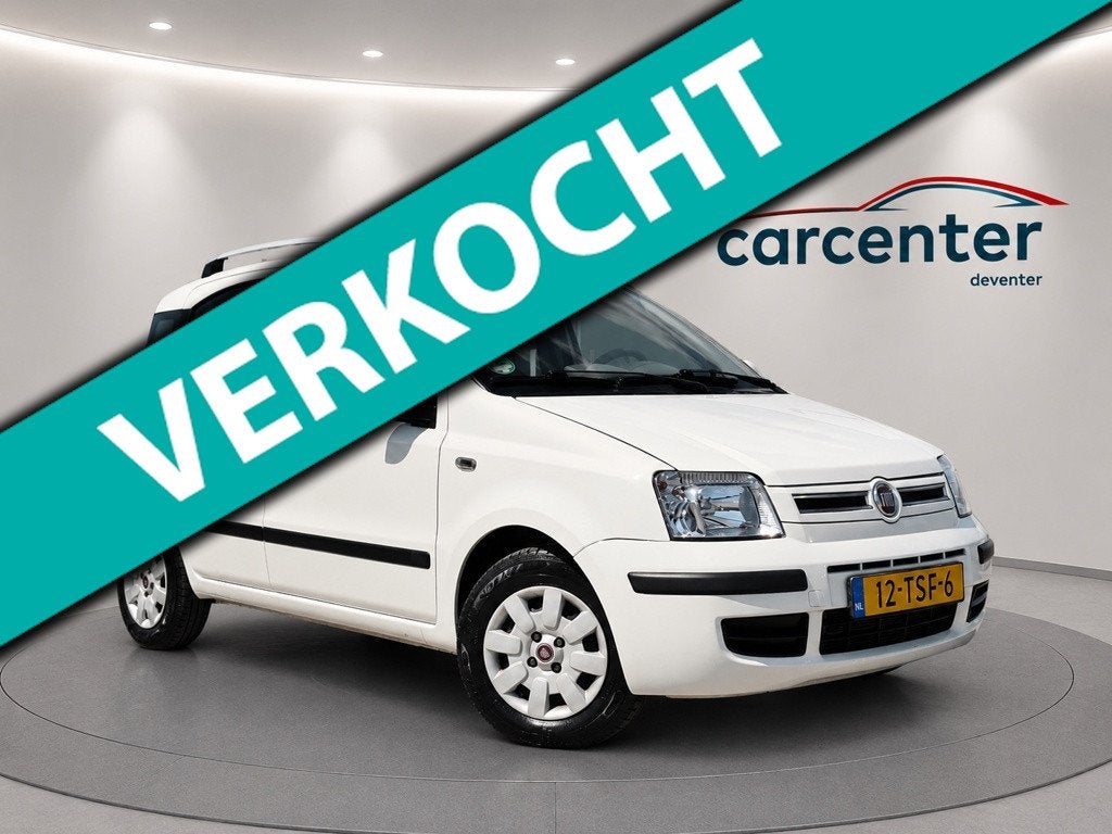 Fiat Panda 1.2 Edizione Cool Airco APK NAP, Auto's, Euro 5, Stof, Gebruikt, Wit