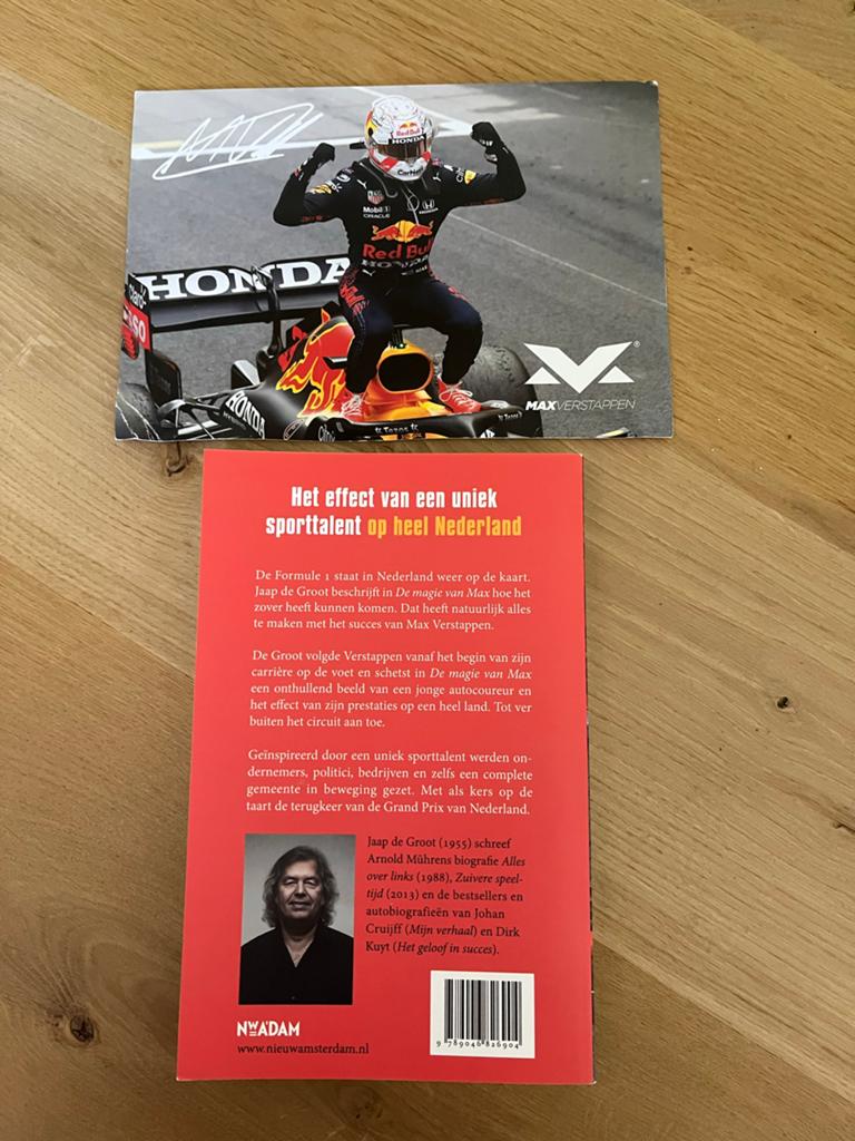 De magie van Max - Boek / Max Verstappen, Ophalen of Verzenden, Zo goed als nieuw