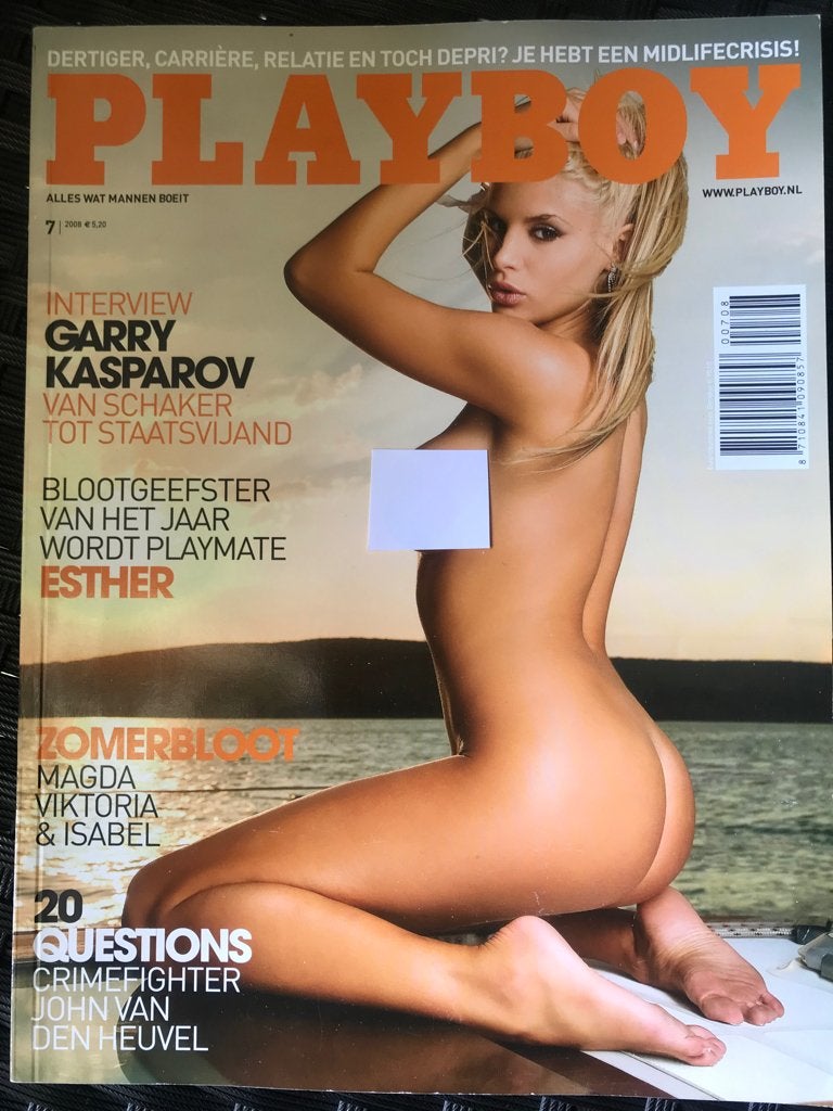 Playboy nr. 7 uit 2008, Ophalen of Verzenden, 1980 tot heden, Tijdschrift