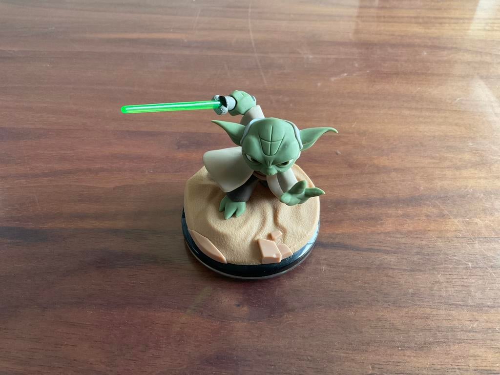 Disney Infinity 3.0 - Yoda - Light FX, Ophalen of Verzenden, Overige figuren, Zo goed als nieuw, Beeldje of Figuurtje