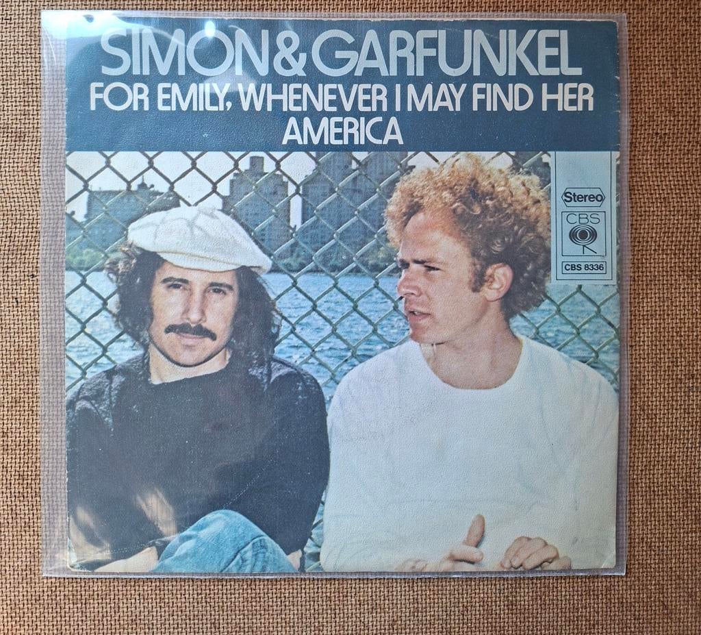 Simon and Garfunkel  - America - Single is TOP, Gebruikt, Verzenden, 7 inch, Single