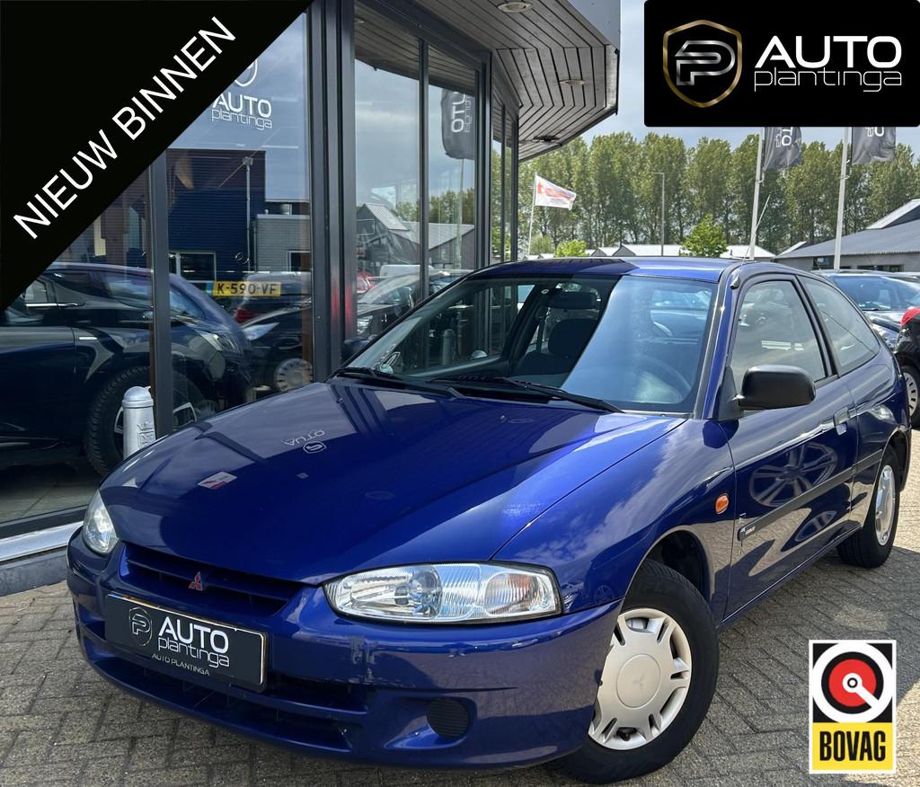 Mitsubishi Colt 1.3 GLi 75PK | Uniek | Lage KM stand! | LIEF, Auto's, Mitsubishi, Bedrijf, Te koop, Colt, Alarm, Metallic lak