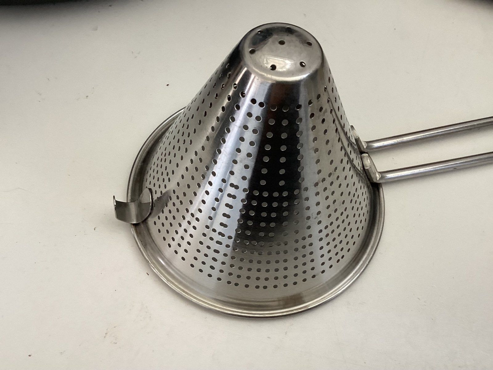 Punt zeef RVS AFM. 13 x 11 cm €7,50, Huis en Inrichting, Ophalen, Zo goed als nieuw