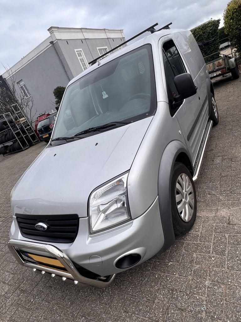 Ford Transit Connect 2003-2013 sidebars met rvs trede, Niet ingevuld, Niet ingevuld, Niet ingevuld