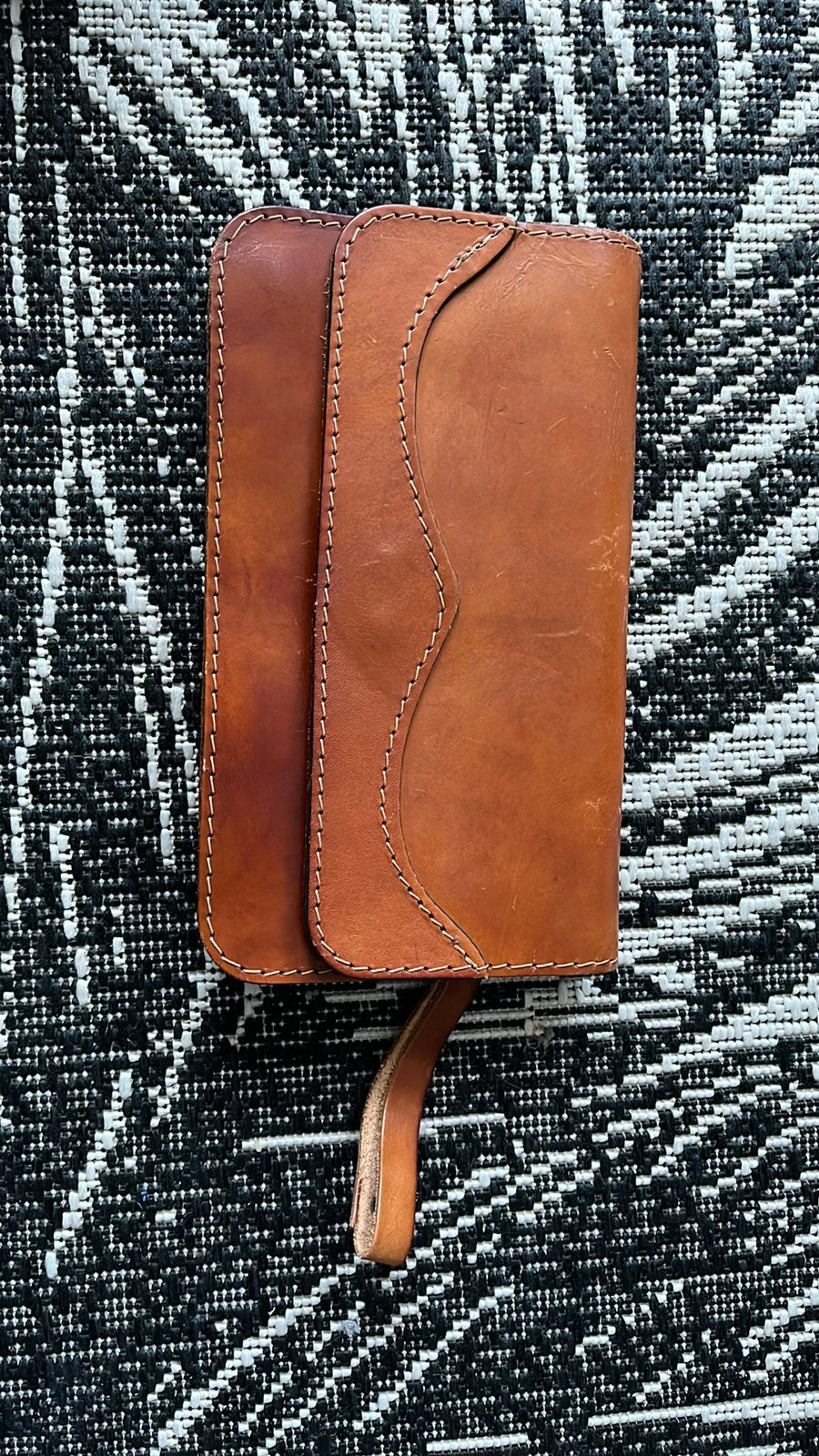Vintage clutch te koop, Ophalen of Verzenden, Zo goed als nieuw, Bruin