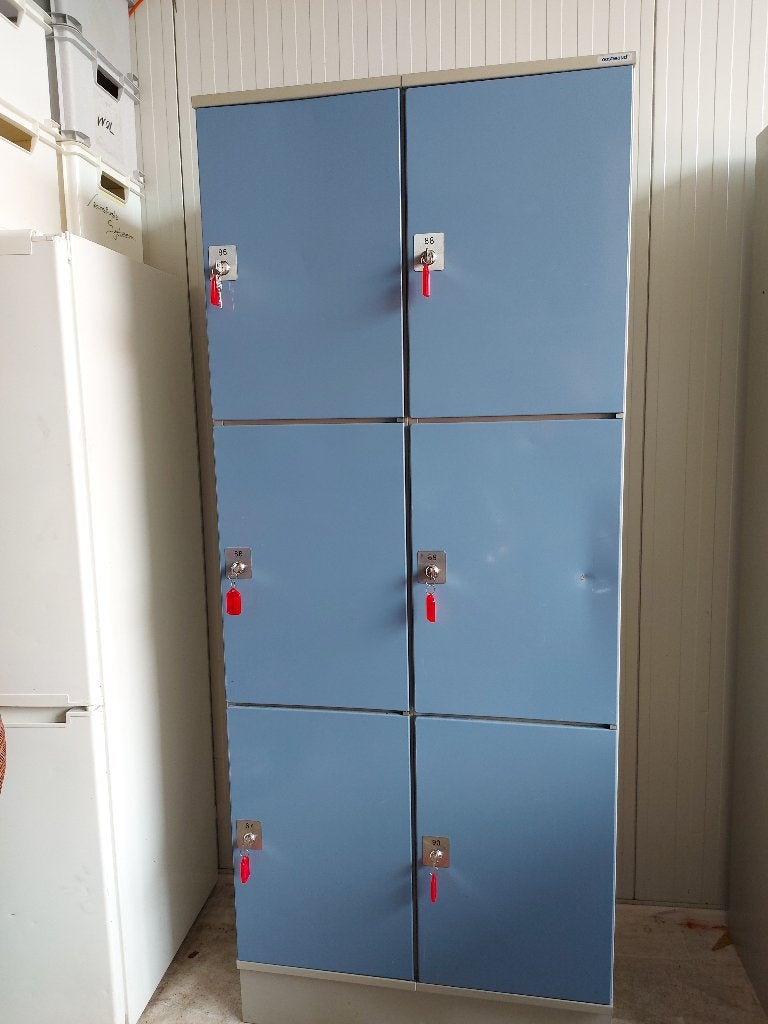 Lockerkast, Ophalen, Gebruikt