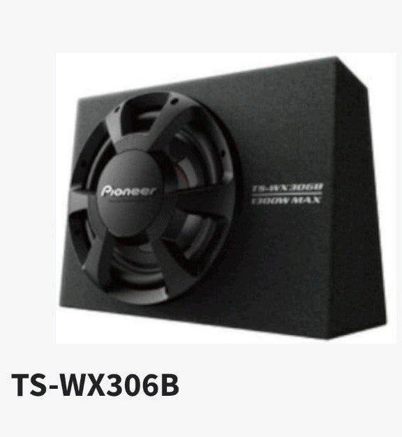 Pioneer TS-WX306B 30cm Subwoofer (1300W), Ophalen of Verzenden, Gebruikt