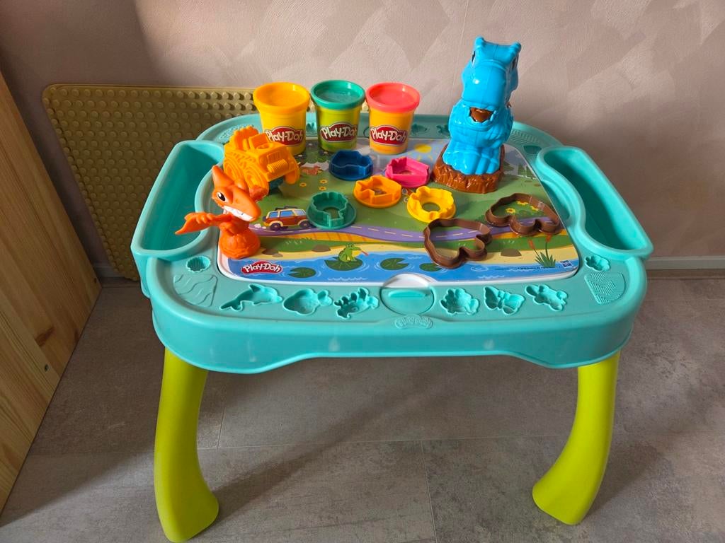 Play-doh klei tafel incl. Stoel + extra accessoires nieuw, Ophalen, Nieuw