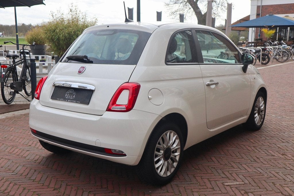 Fiat 500 0.9 TwinAir Pop Automaat | Uconnect touchscreen | A, Auto's, Fiat, Gebruikt, Wit, Origineel Nederlands, Bedrijf