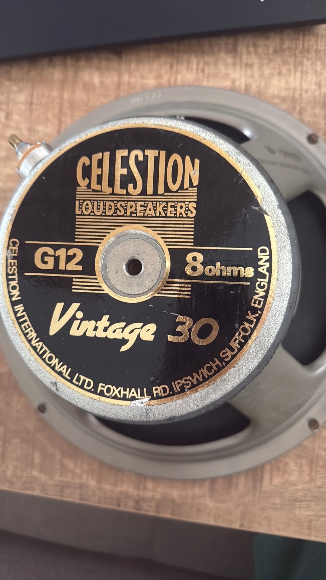 2x Celestion Vintage 30 Gitaarversterker speakers, Gebruikt, Overige typen, Minder dan 60 watt, Ophalen